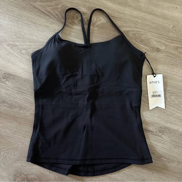 STORI INTRO SHELF TANK IN ONYX NWT - Picture 3 of 6